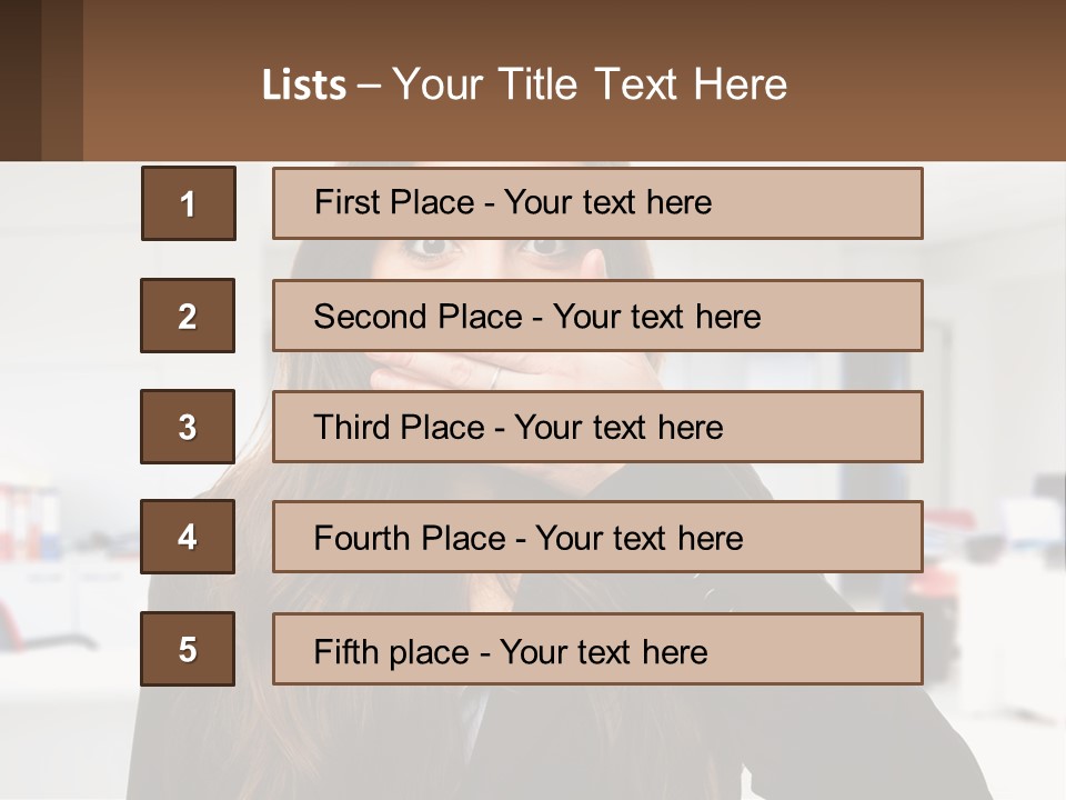 White Condition Climate PowerPoint Template