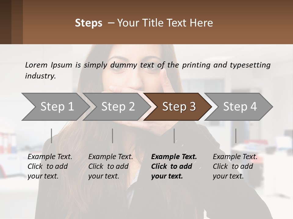 White Condition Climate PowerPoint Template
