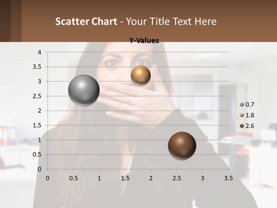 White Condition Climate PowerPoint Template
