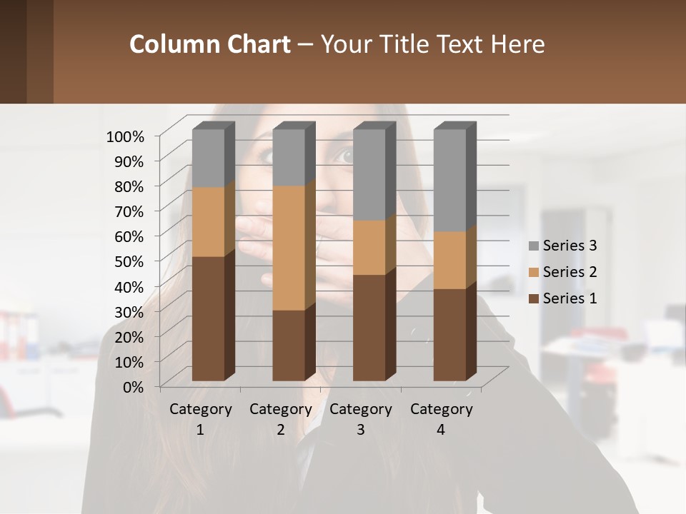 White Condition Climate PowerPoint Template