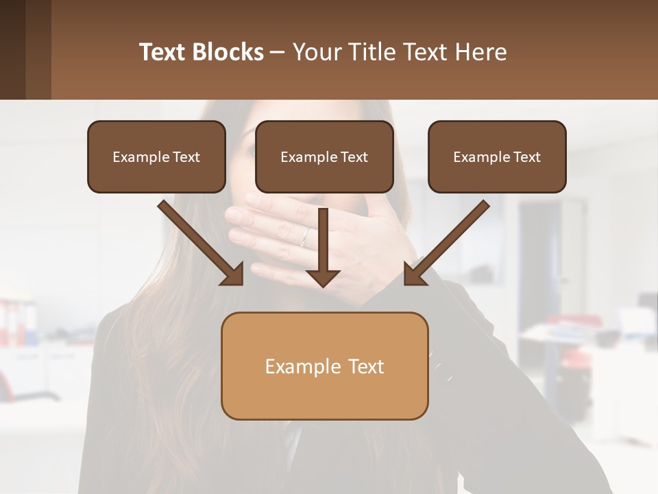 White Condition Climate PowerPoint Template