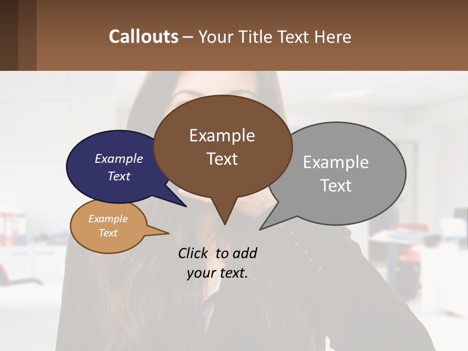 White Condition Climate PowerPoint Template