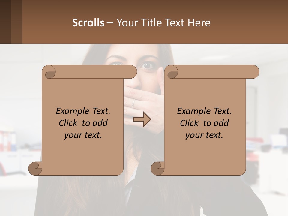 White Condition Climate PowerPoint Template