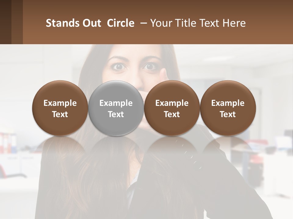 White Condition Climate PowerPoint Template