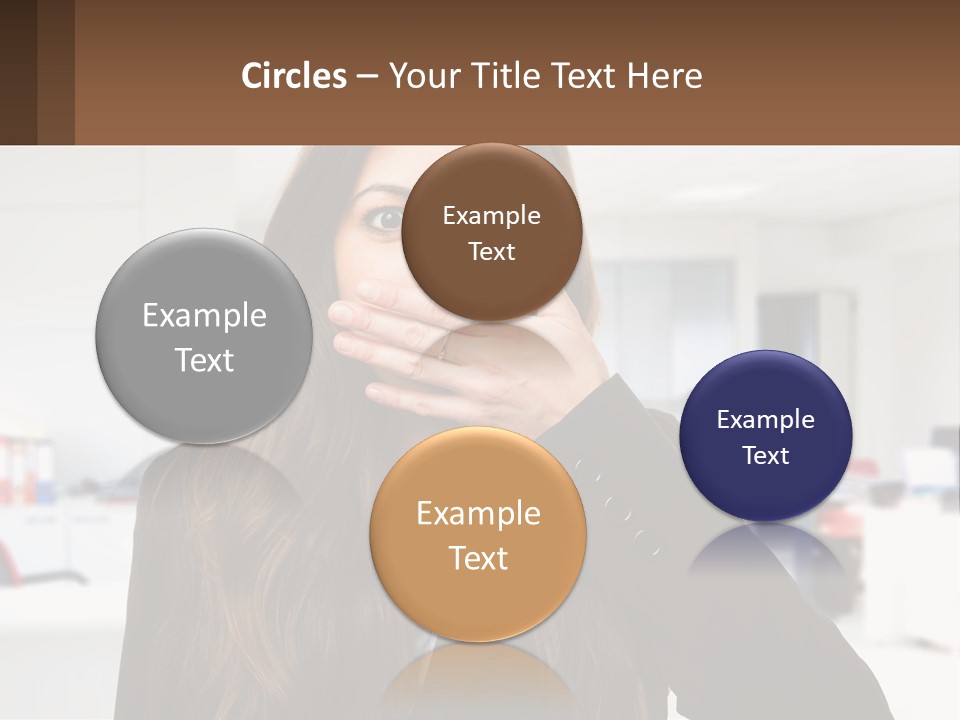 White Condition Climate PowerPoint Template