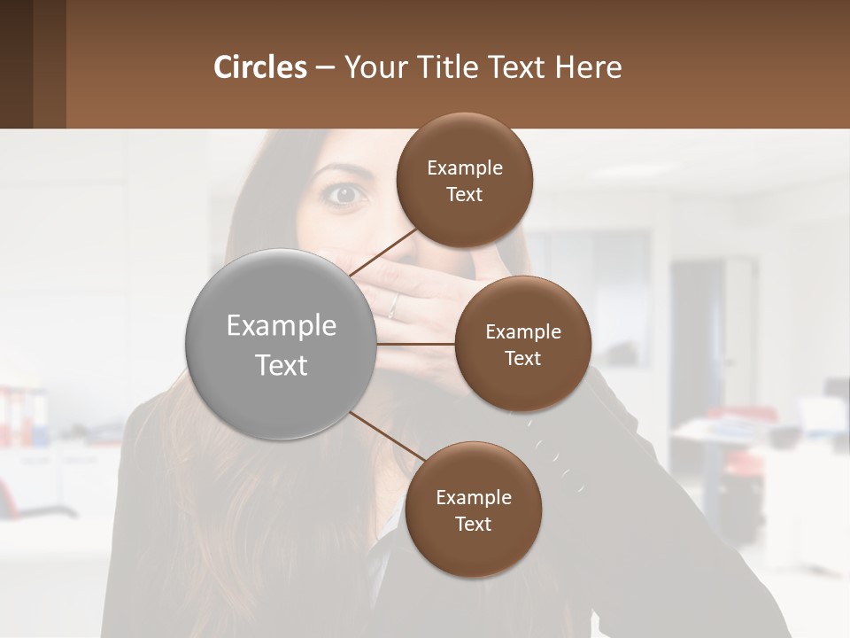 White Condition Climate PowerPoint Template