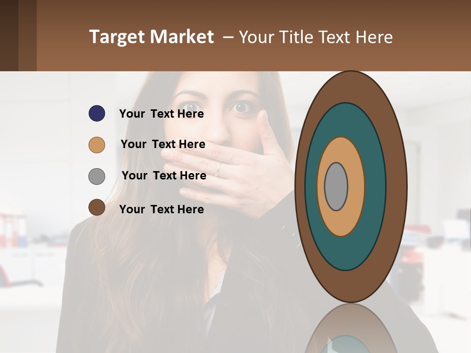 White Condition Climate PowerPoint Template