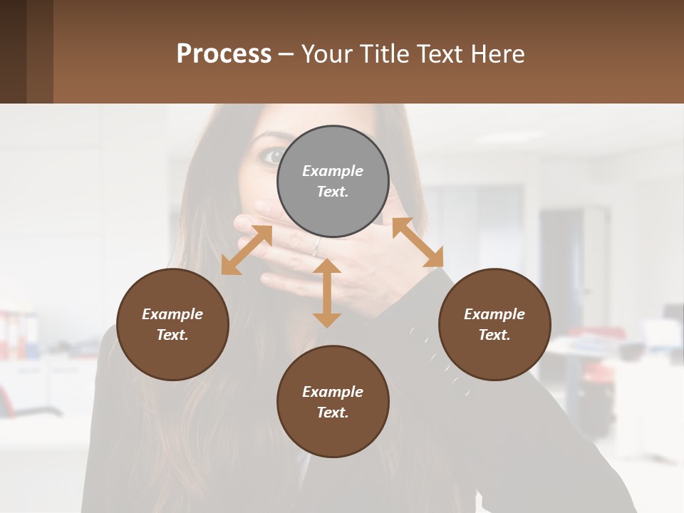 White Condition Climate PowerPoint Template