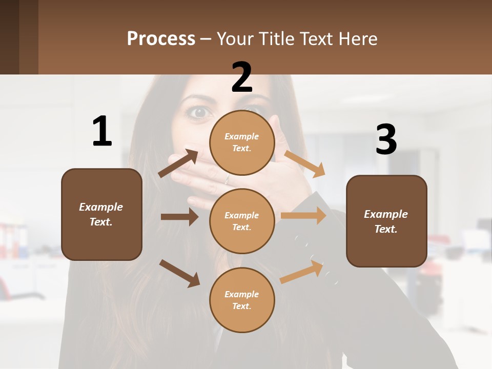 White Condition Climate PowerPoint Template