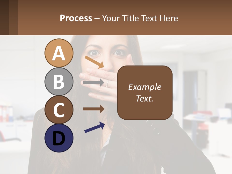 White Condition Climate PowerPoint Template