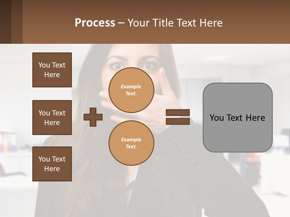 White Condition Climate PowerPoint Template
