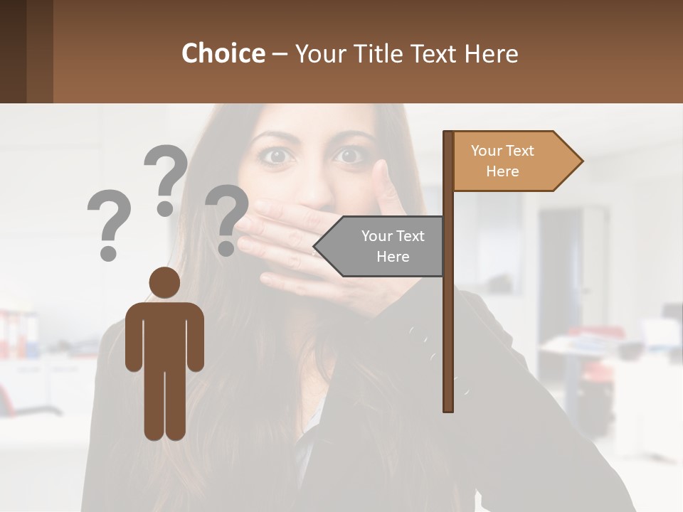 White Condition Climate PowerPoint Template