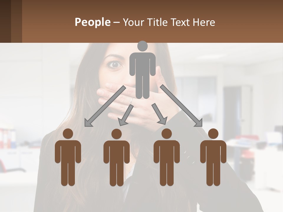 White Condition Climate PowerPoint Template