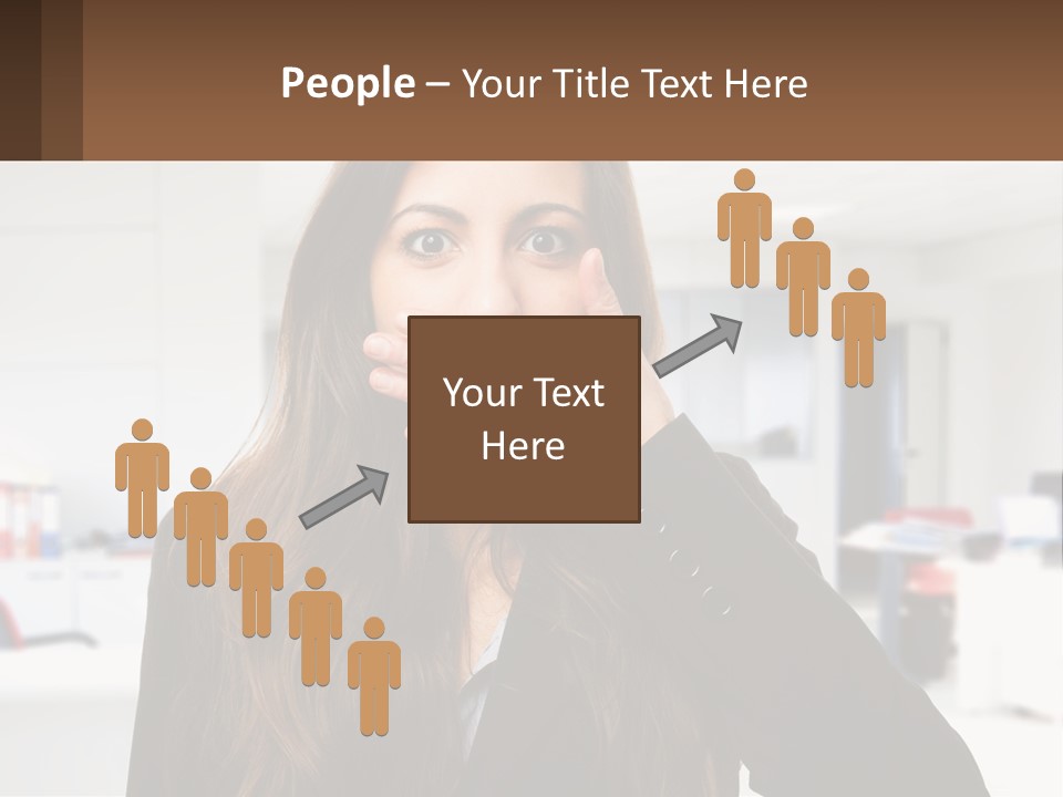 White Condition Climate PowerPoint Template