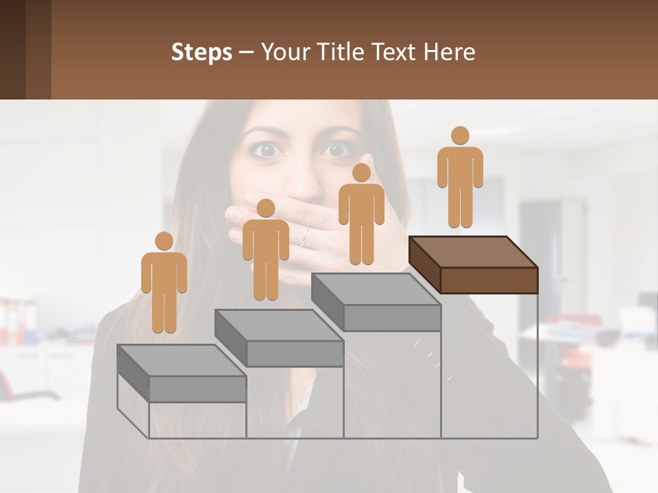 White Condition Climate PowerPoint Template