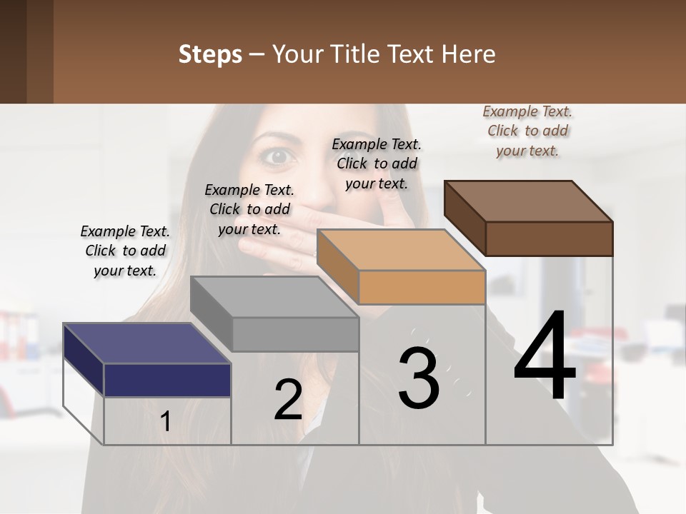 White Condition Climate PowerPoint Template