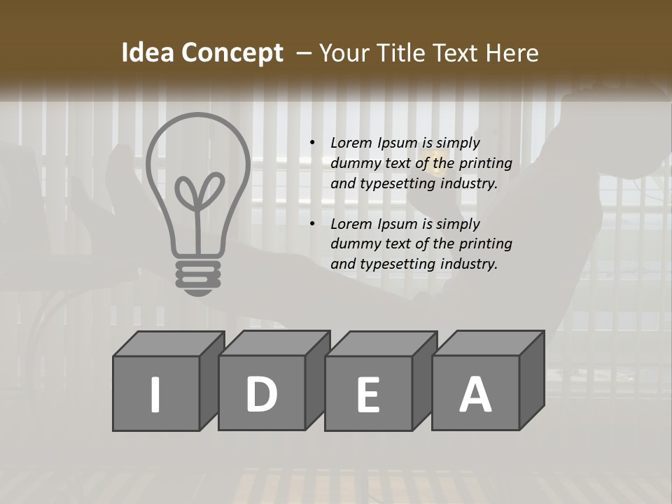 Remote Energy Ventilation PowerPoint Template