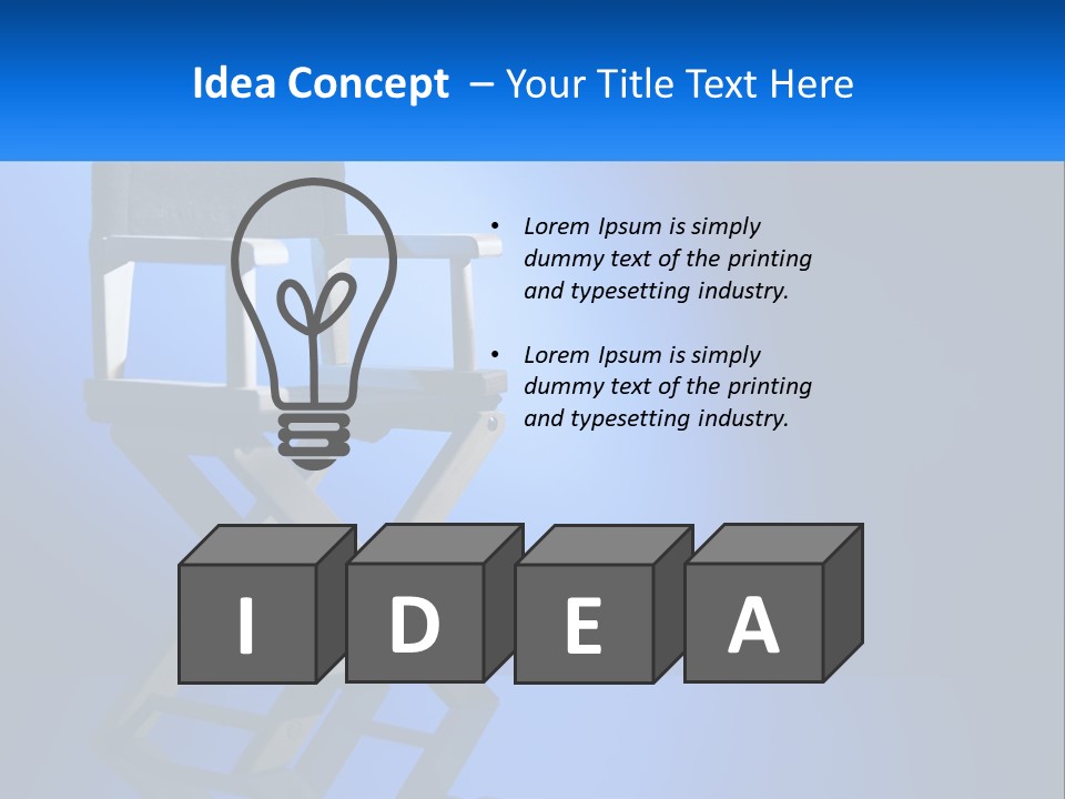 Energy House Power PowerPoint Template