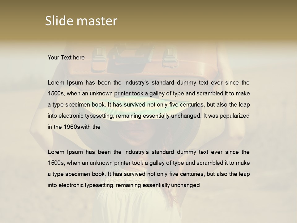 System Electric Air PowerPoint Template