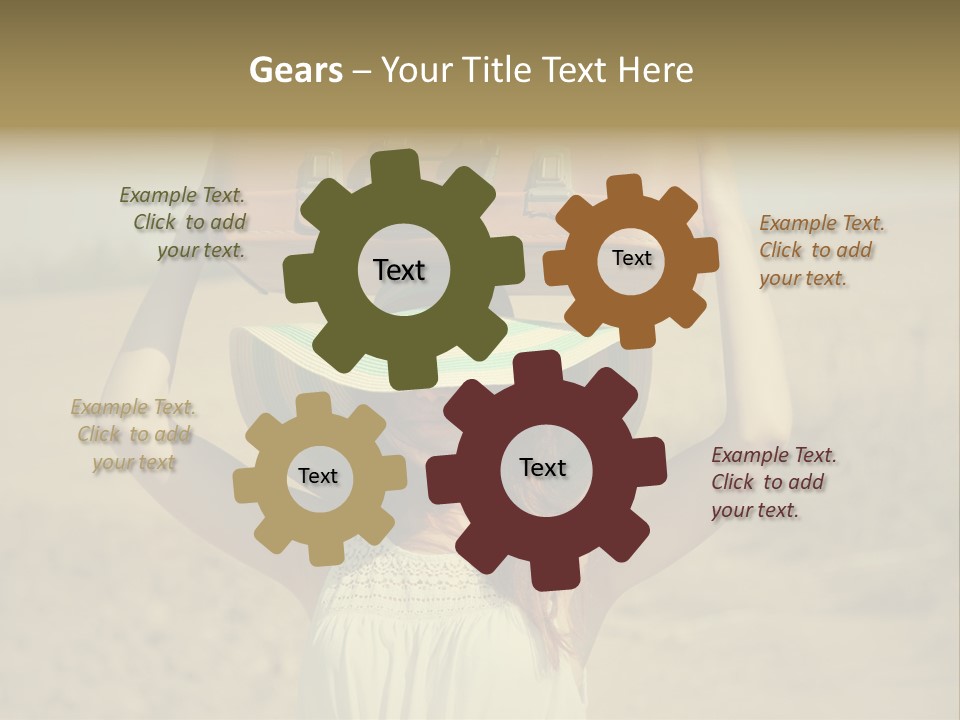 System Electric Air PowerPoint Template