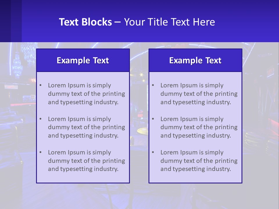 Part Air Equipment PowerPoint Template