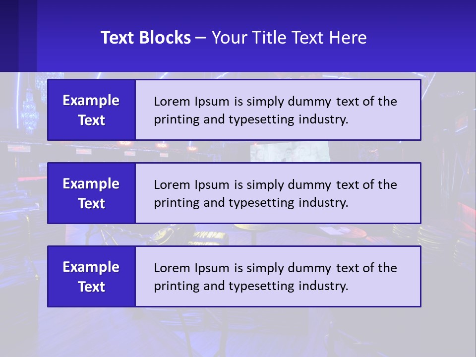 Part Air Equipment PowerPoint Template