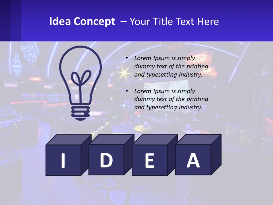 Part Air Equipment PowerPoint Template