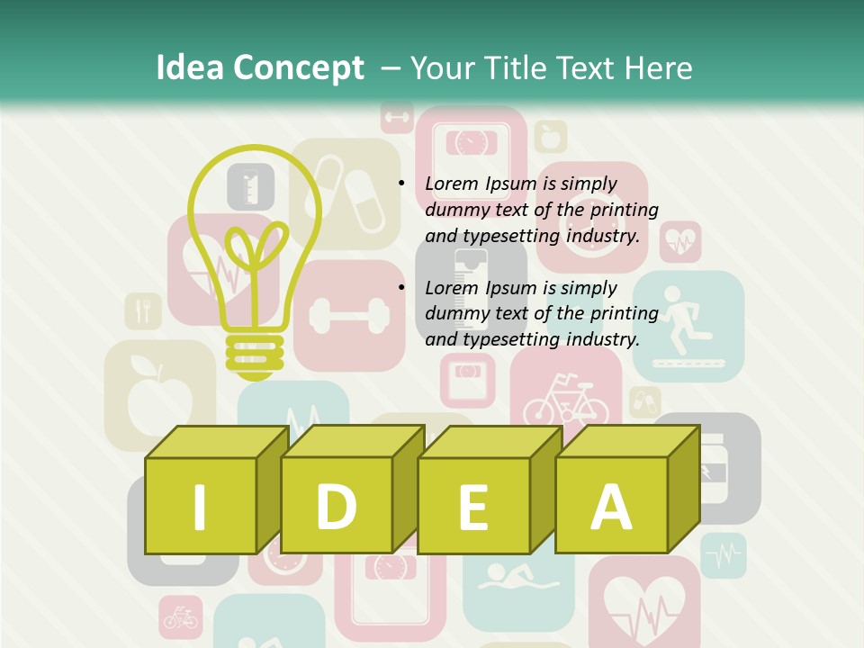 Switch System House PowerPoint Template