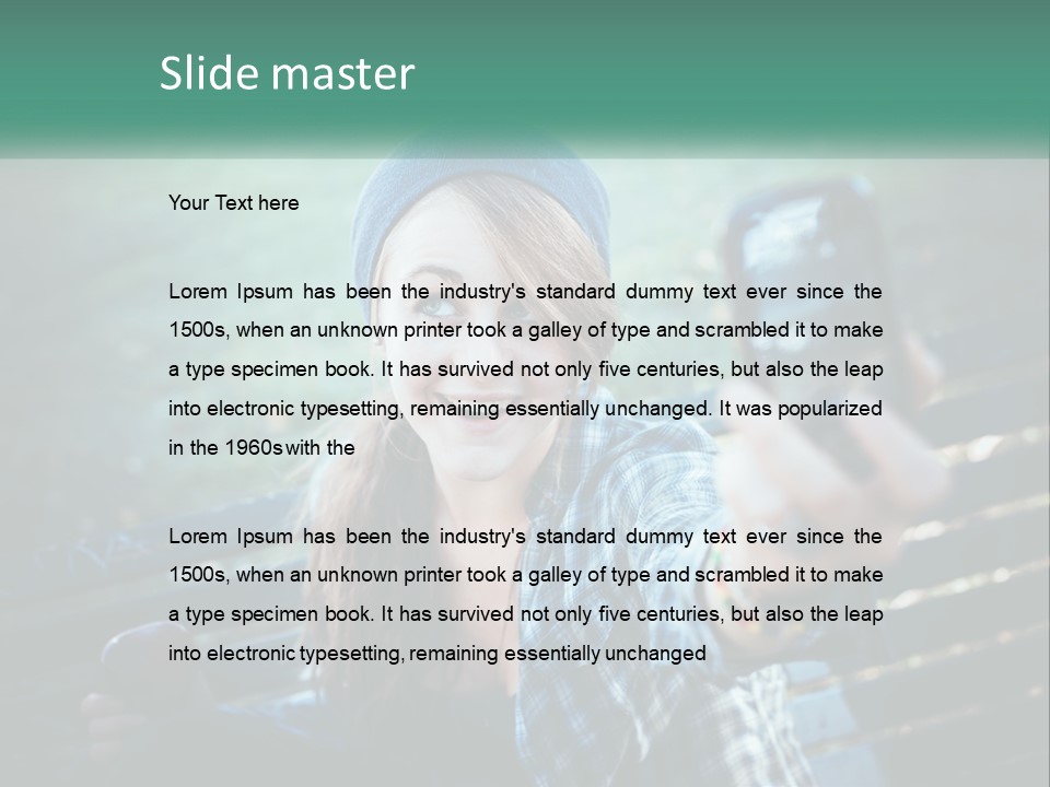 White Home Conditioner PowerPoint Template