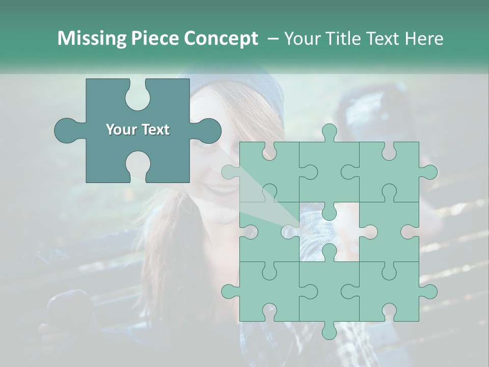 White Home Conditioner PowerPoint Template