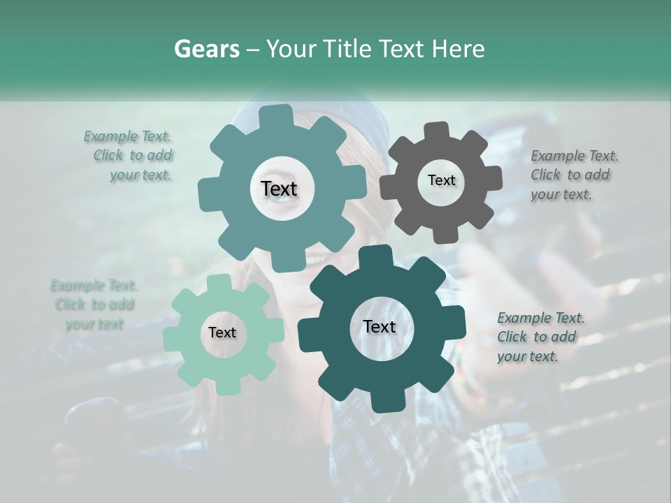 White Home Conditioner PowerPoint Template