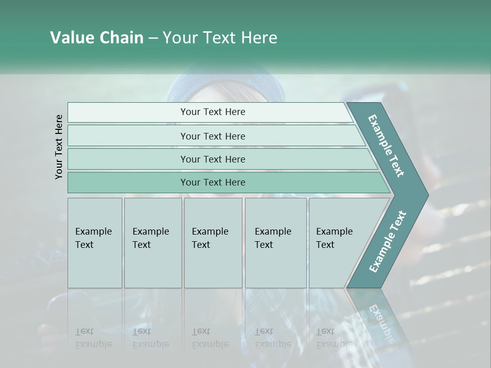 White Home Conditioner PowerPoint Template