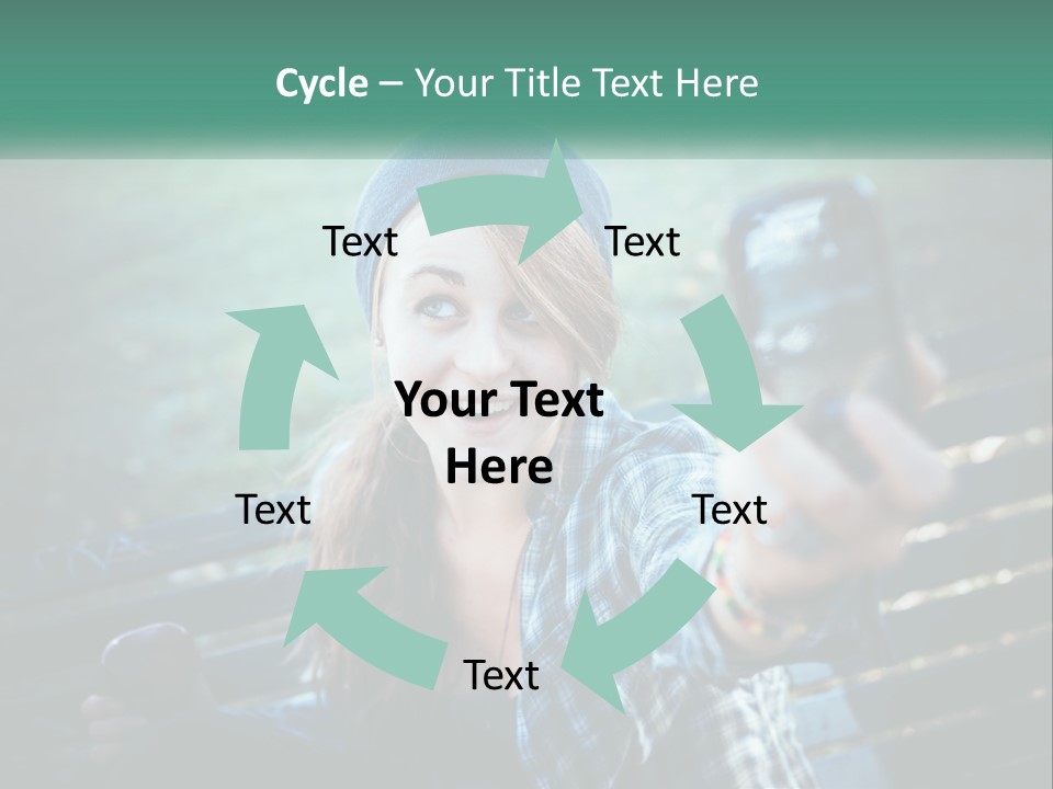 White Home Conditioner PowerPoint Template