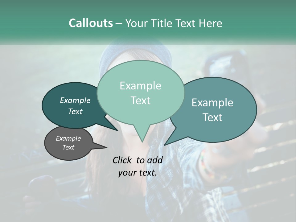 White Home Conditioner PowerPoint Template