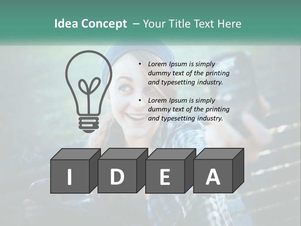 White Home Conditioner PowerPoint Template