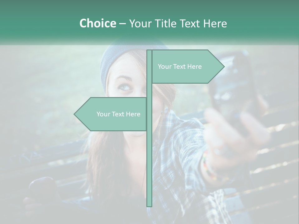 White Home Conditioner PowerPoint Template
