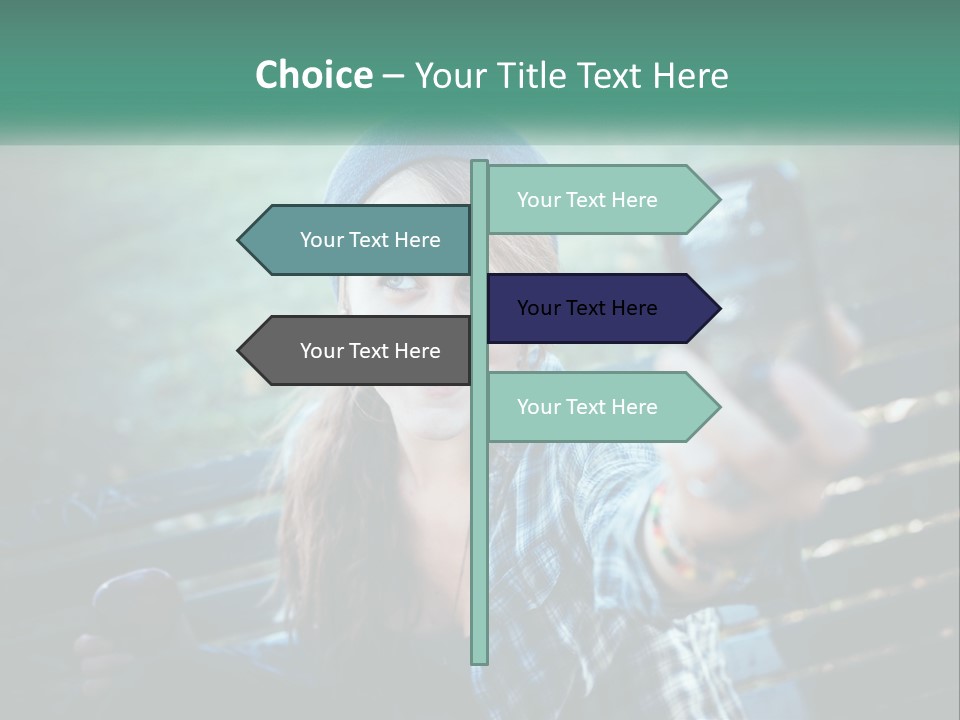 White Home Conditioner PowerPoint Template