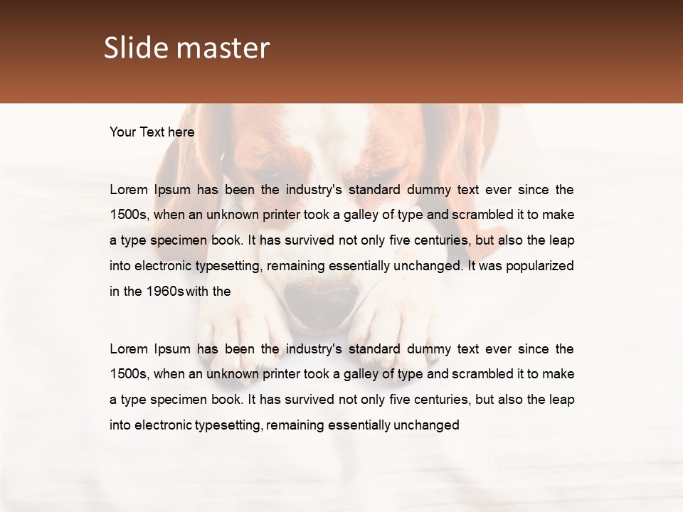 Remote House Condition PowerPoint Template