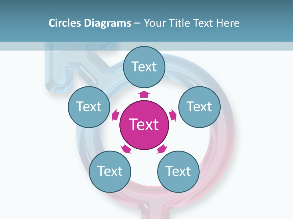 House Conditioner Power PowerPoint Template