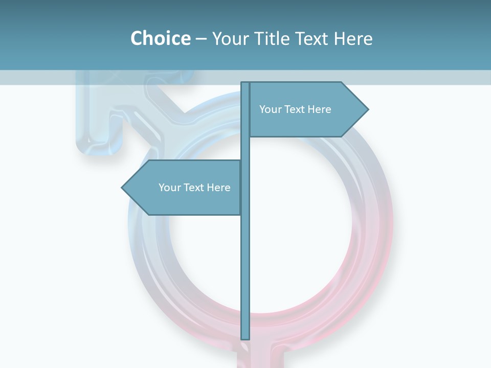 House Conditioner Power PowerPoint Template