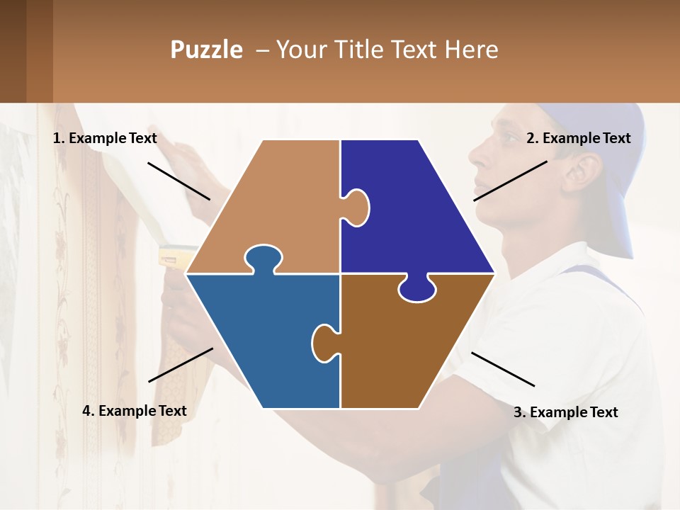 Part Power White PowerPoint Template