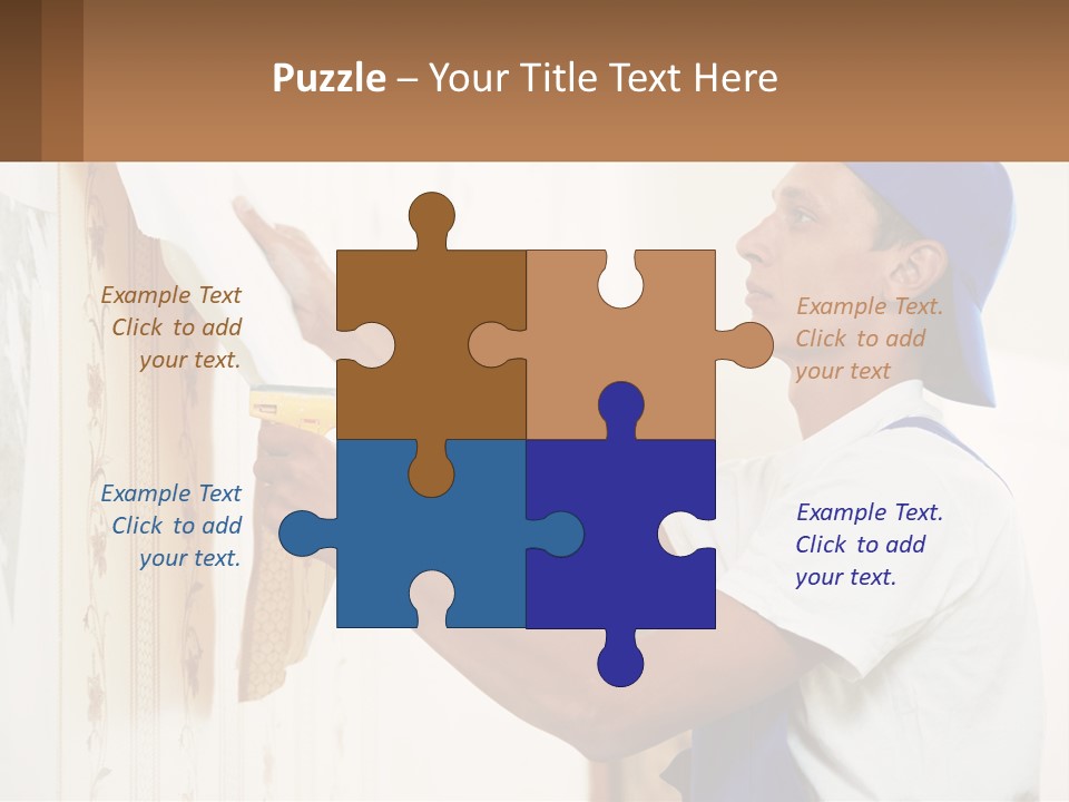 Part Power White PowerPoint Template