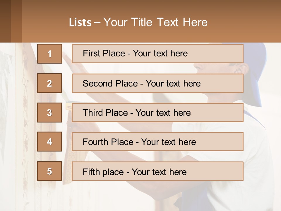 Part Power White PowerPoint Template