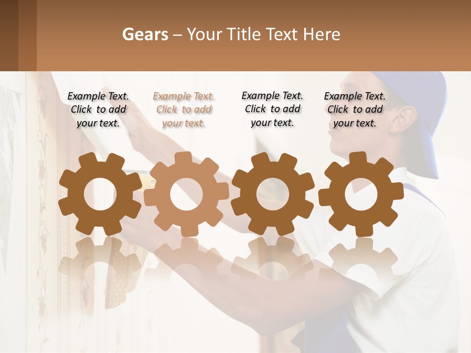 Part Power White PowerPoint Template