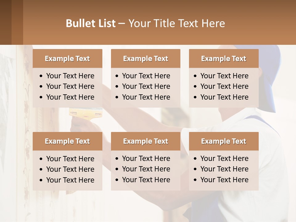 Part Power White PowerPoint Template