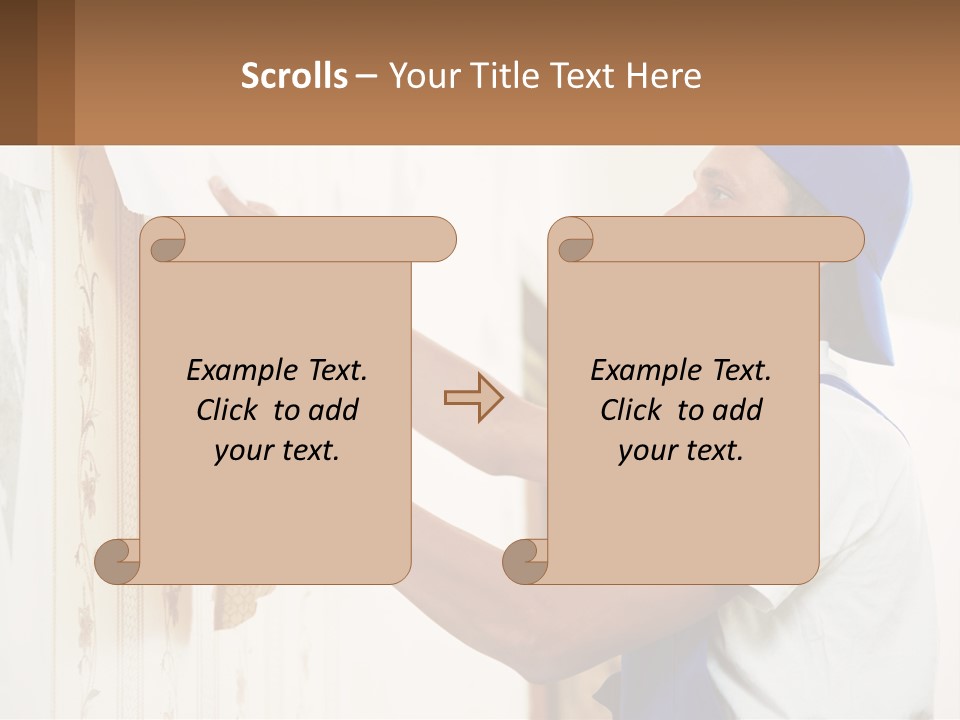Part Power White PowerPoint Template