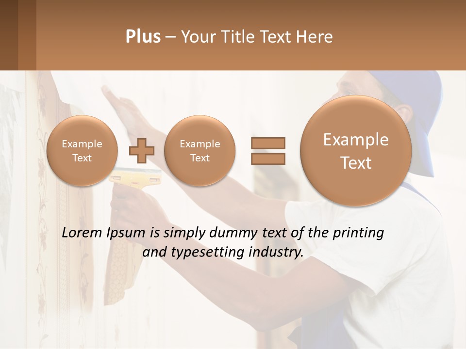 Part Power White PowerPoint Template