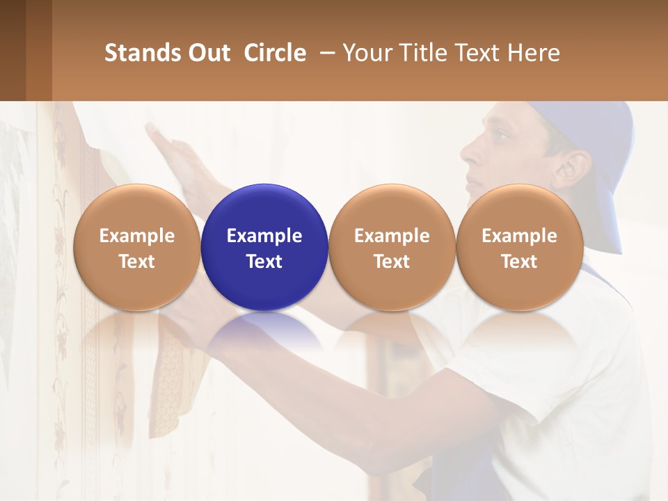 Part Power White PowerPoint Template