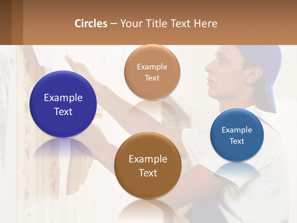 Part Power White PowerPoint Template