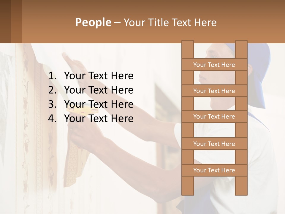 Part Power White PowerPoint Template